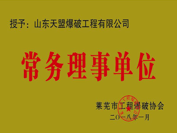 常务理事单位