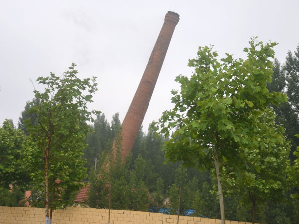汶源（50米）烟囱爆破工程